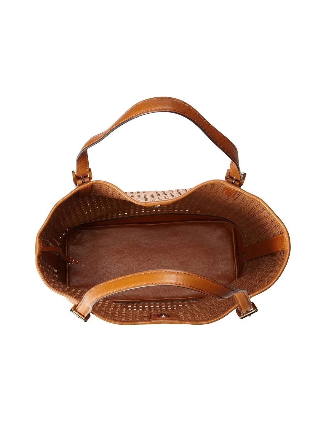 Sac à main Michael Kors Bridget Brun clair vue 3