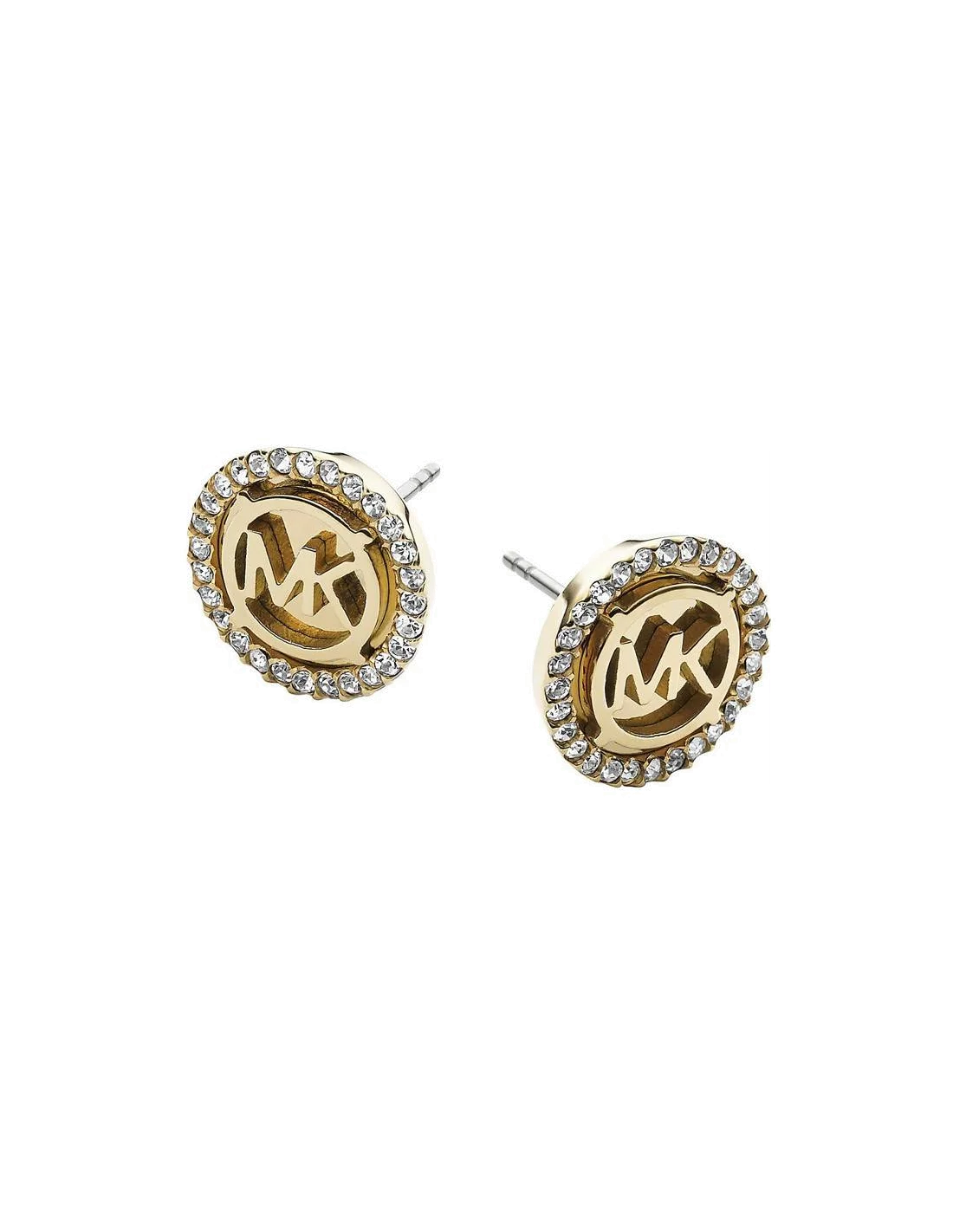 Boucles d'oreilles Michael Kors MKJ2941710 strass et logo