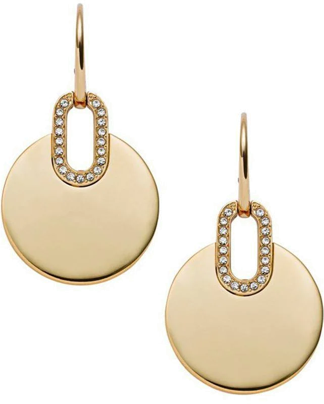 Boucles d'oreilles Michael Kors MKJ4613710 en or et strass pour femme