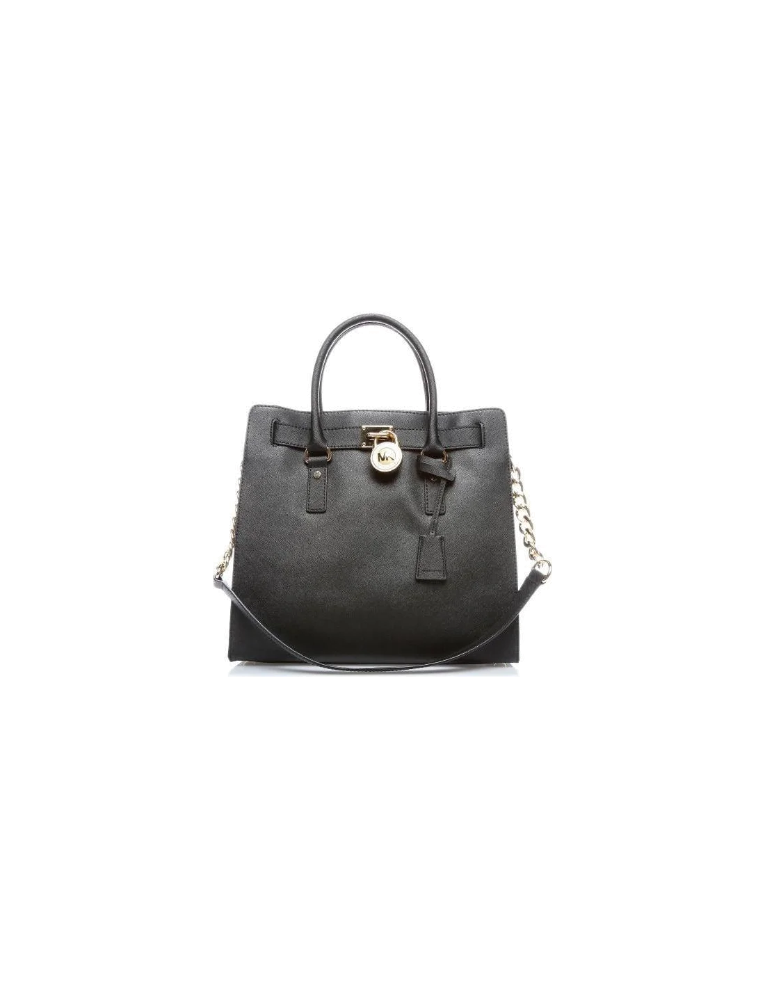 Sac à main Michael Kors Hamilton cuir noir