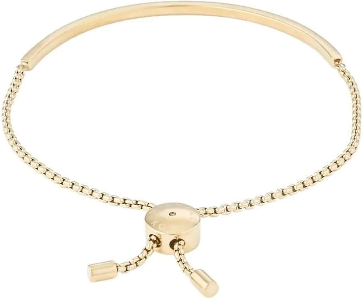 Bracelet Michael Kors Brilliance réglable avec barre incrustée de brillants vue 2