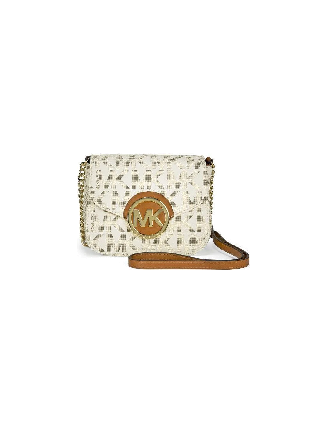 Sac à bandoulière Michael Kors Fulton blanc