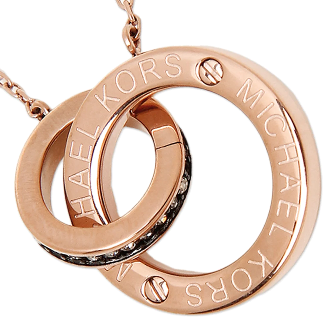 Collier Michael Kors MKJ4680791 en or rose pour femme vue 2