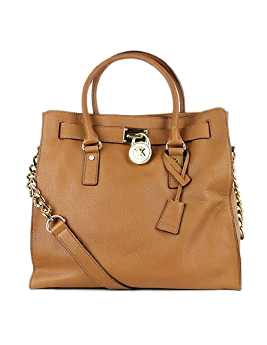 Sac bandoulière Michael Kors Hamilton Camel