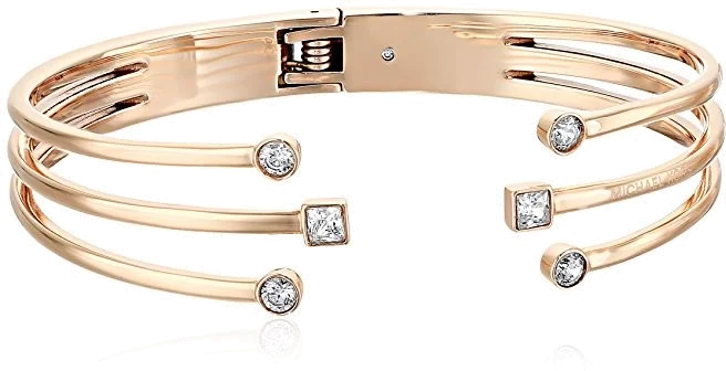Bracelet Michael Kors MKJ5990710 en acier or rose pour femme