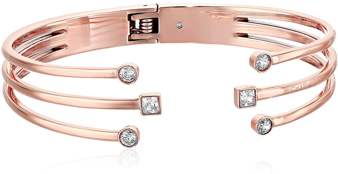 Bracelet Michael Kors MKJ5992791 en acier or rose pour femme