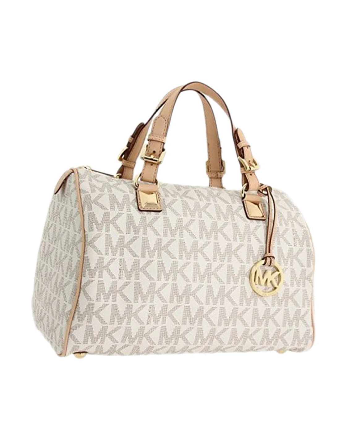 Sac à main Michael Kors Grayson Vanille vue 3