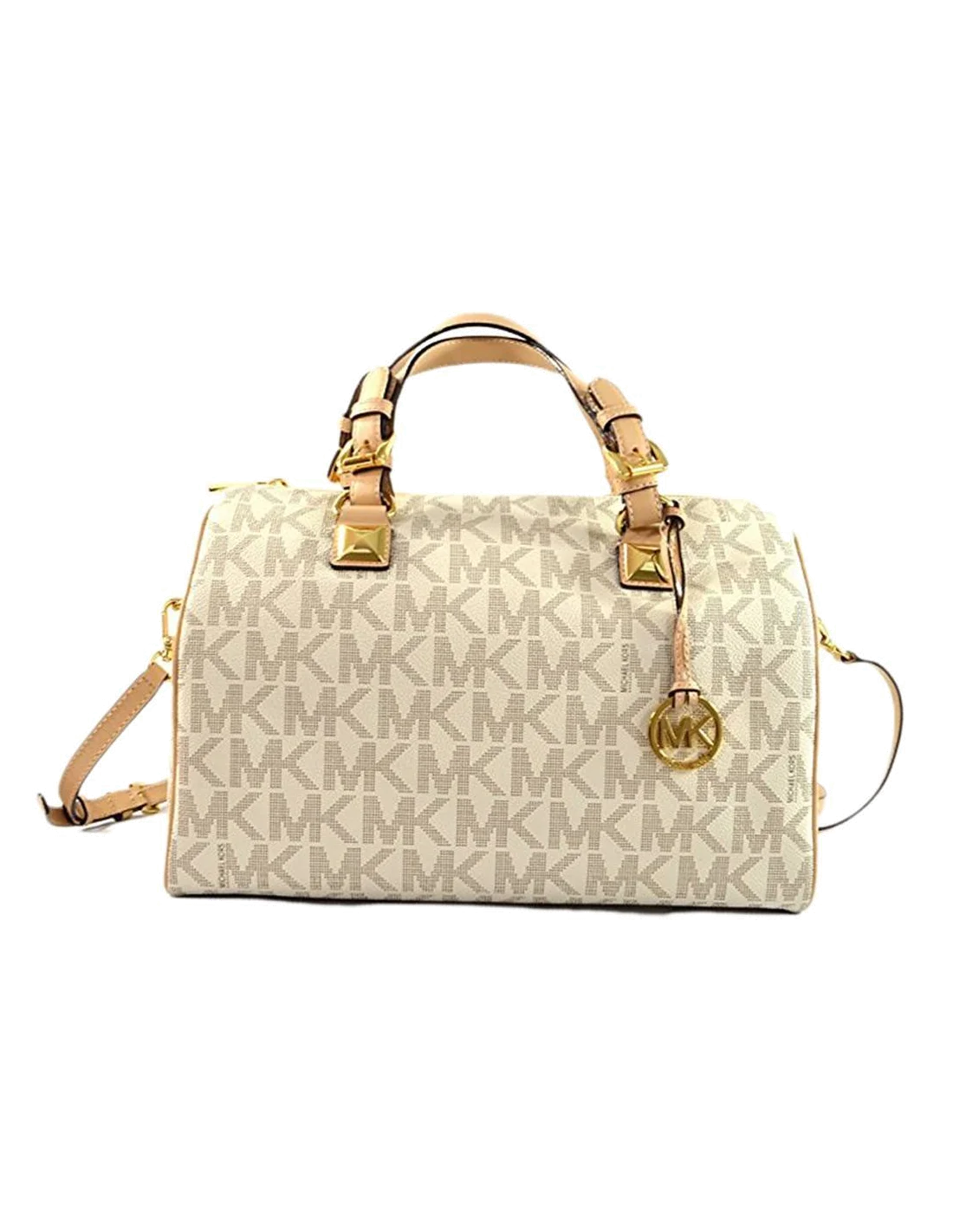 Sac à main Michael Kors Grayson Vanille