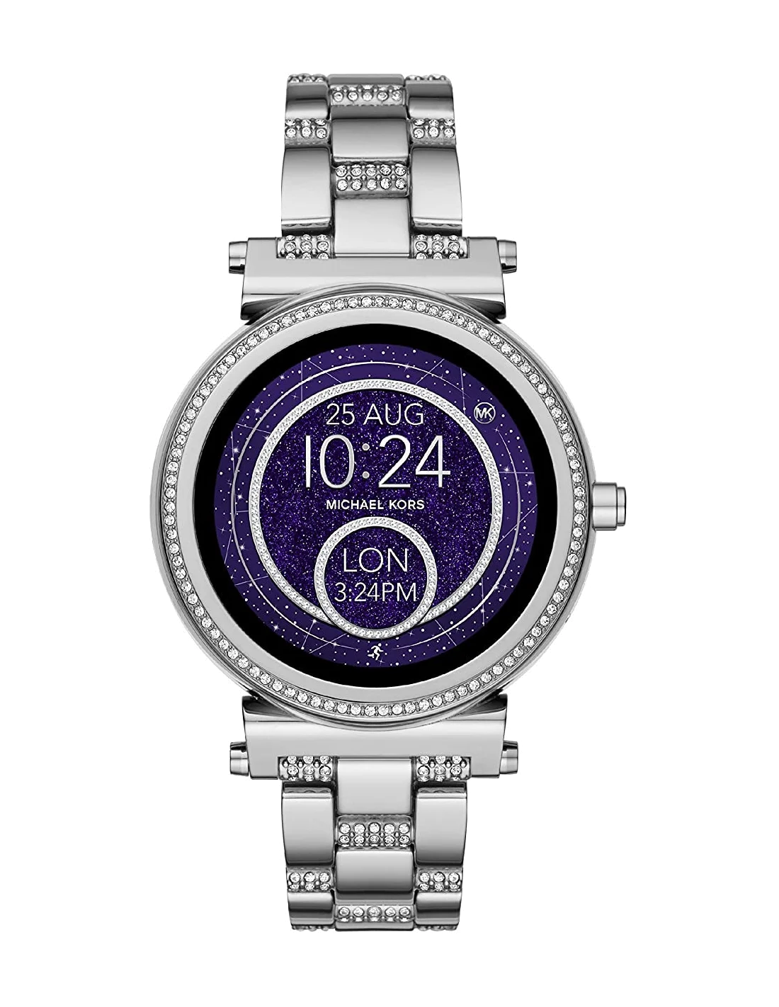 Montre Connectée Femme Michael Kors Access Sofie MKT5036 Argent vue 3