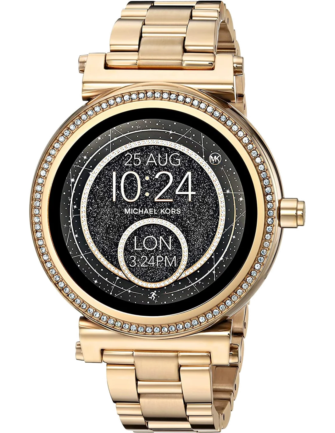 Montre Connectée Femme  Michael Kors Access Sofie MKT5021 Dorée vue 4