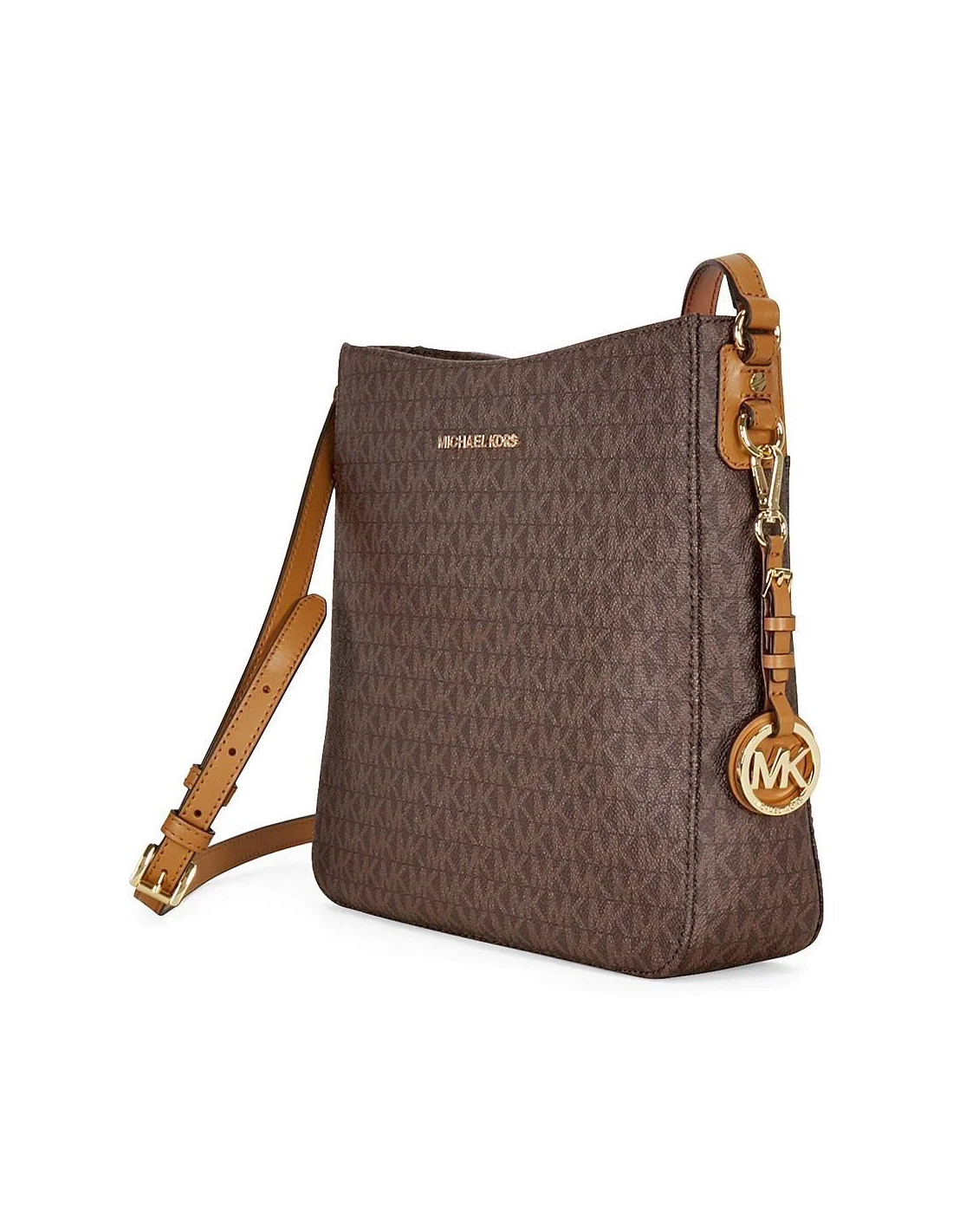Sac bandoulière Michael Kors Jet Set Brun vue 2