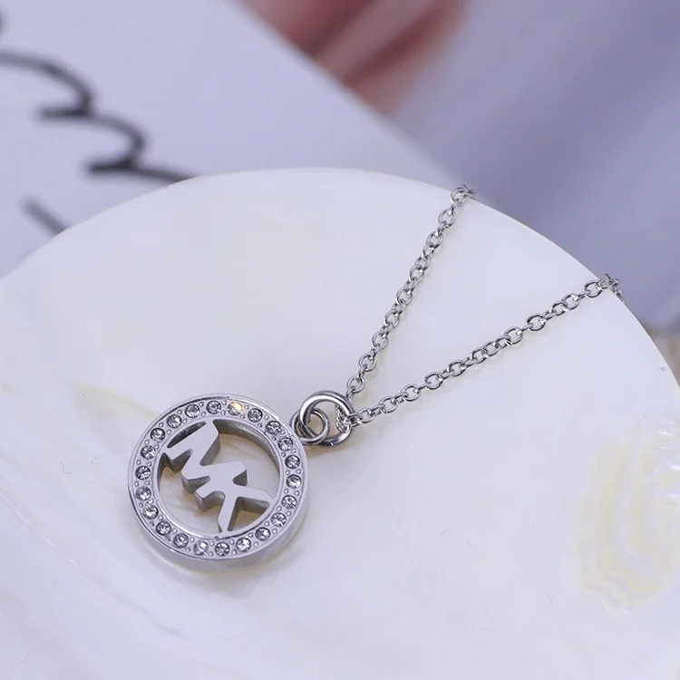 Collier pour femme Michael Kors MKJ4733041 en acier inoxydable argenté vue 4