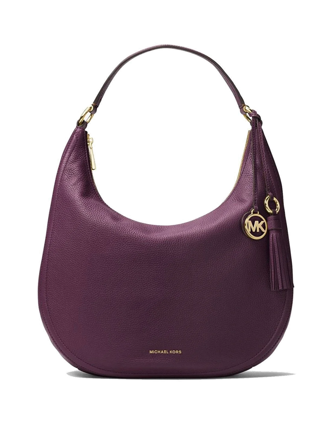 Sac à main Michael Kors Lydia en cuir violet