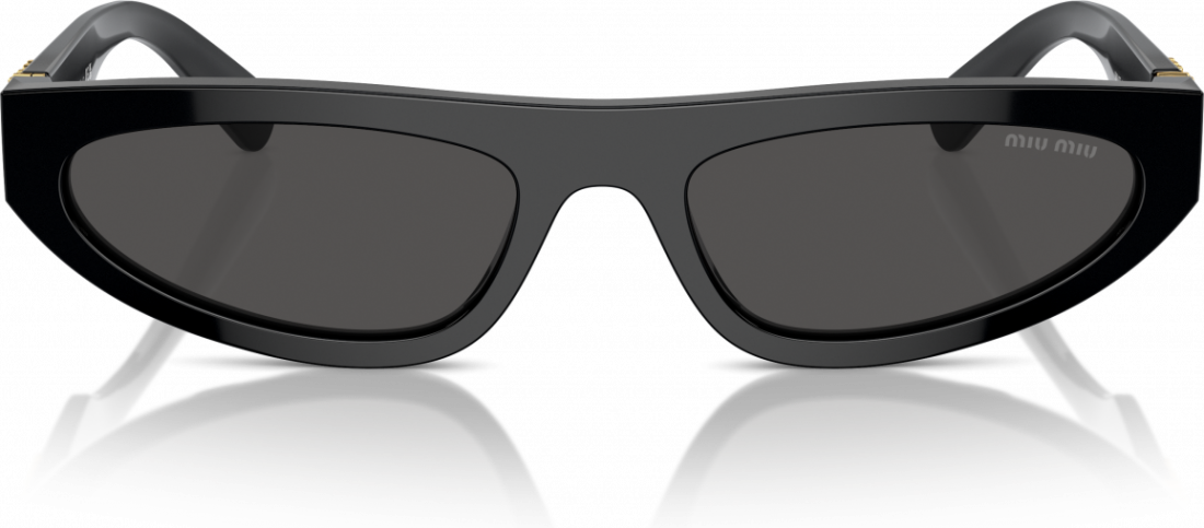 Lunettes de Soleil Miu Miu MU 07ZS en acétate - Noir vue 2