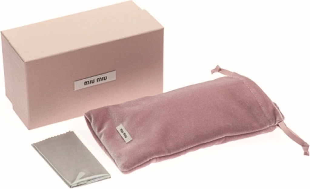 Lunettes de Soleil Miu Miu Runway MU 54YS en métal - Gris vue 4