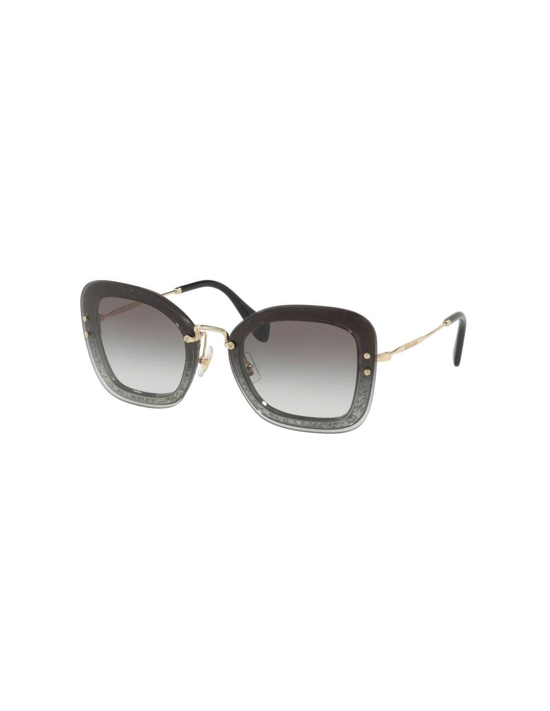 Lunettes de soleil Miu Miu MU02TS - Gris