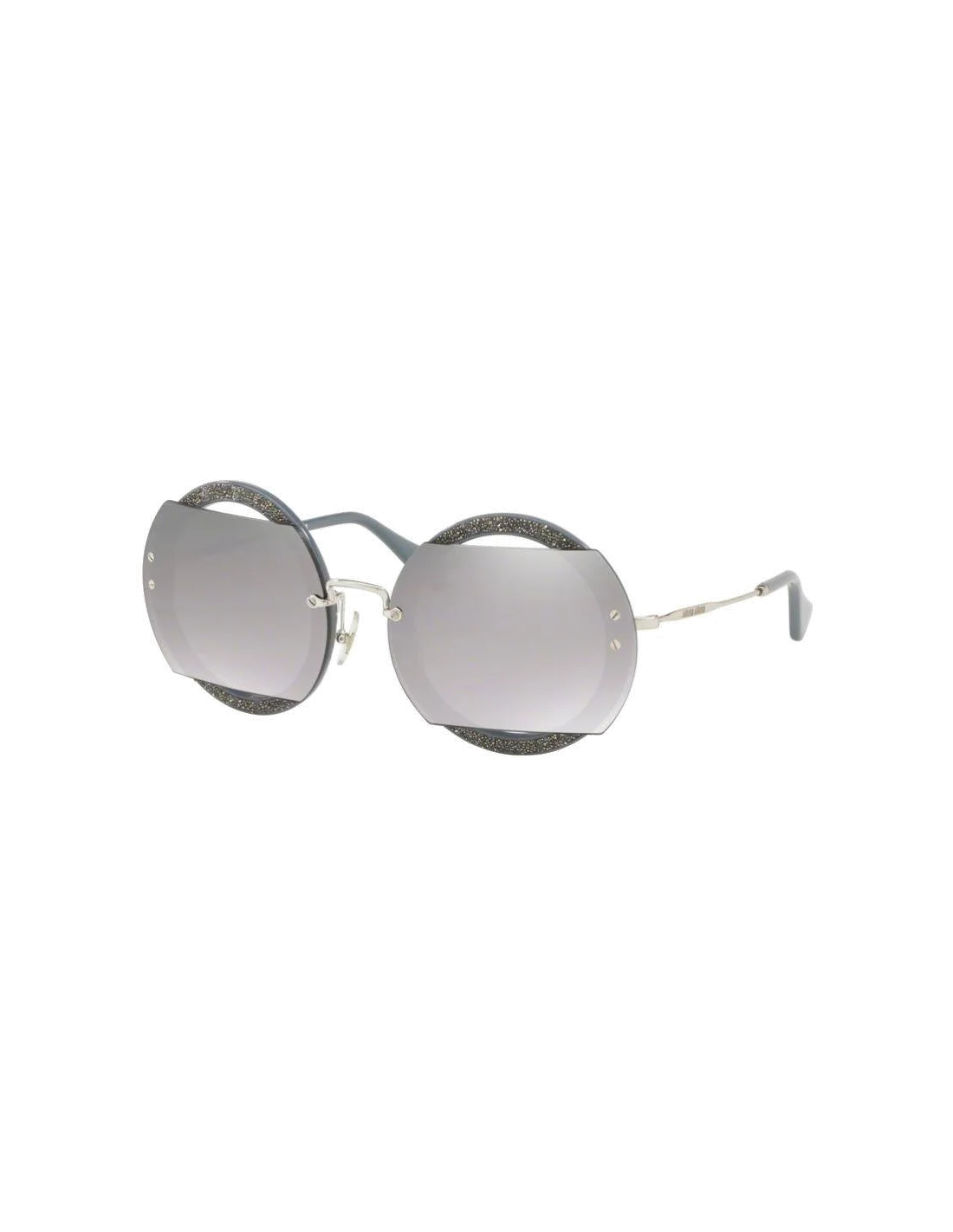 Lunettes de soleil Miu Miu MU06SS - Gris