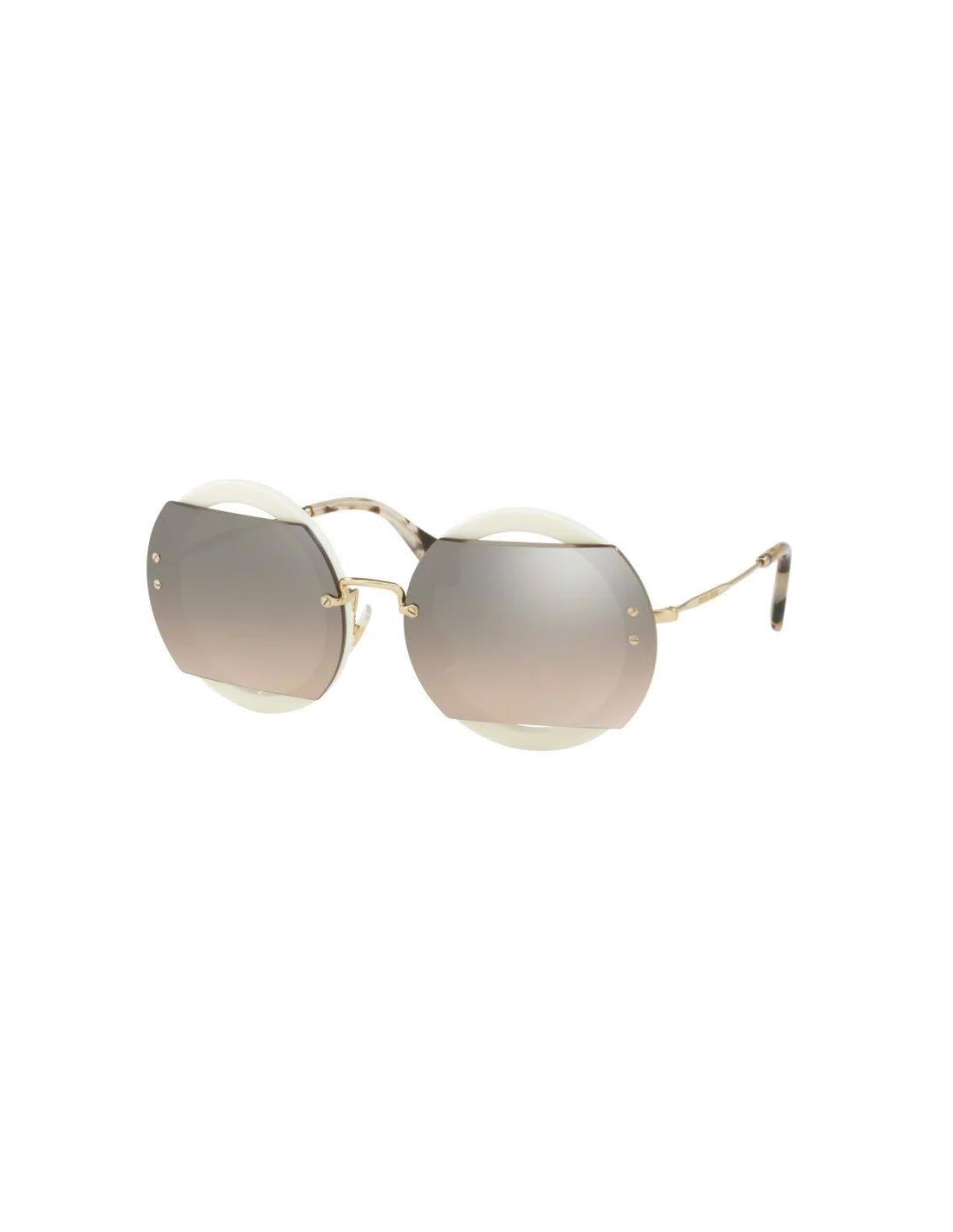 Lunettes de soleil Miu Miu MU06SS - Ivory