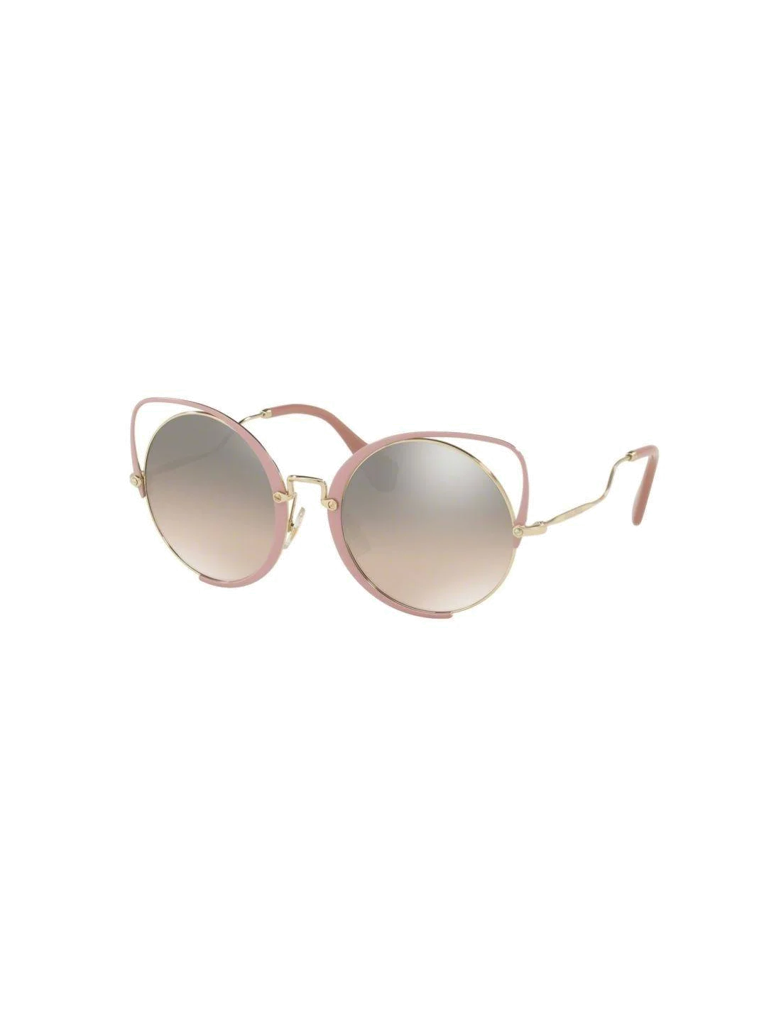 Lunettes de soleil Miu Miu MU51TS - Rose - Or