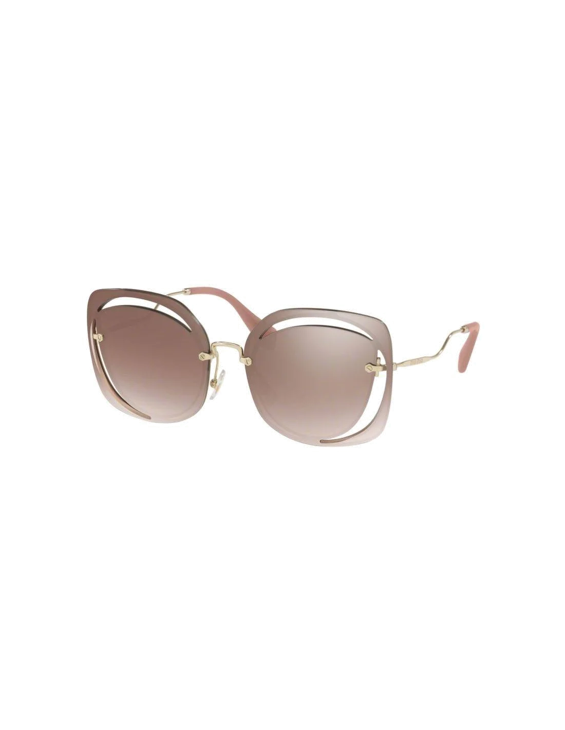 Lunettes de soleil Miu Miu MU54SS - Brun