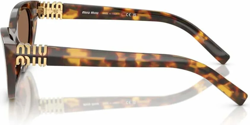Lunettes de soleil Miu Miu A04S en Acétate vue 3