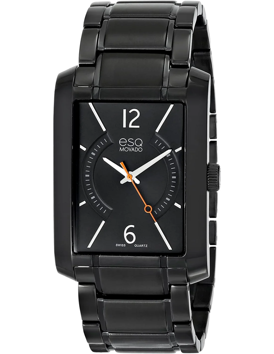 Montre Homme Movado 07301411, Cadran et Bracelet Noir Acier