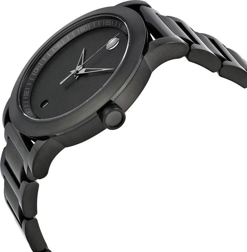 Montre Homme Movado Museum 0606615 Noir vue 2