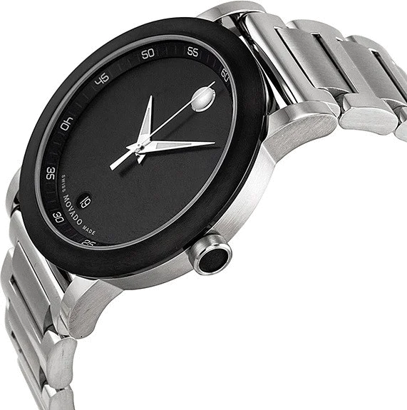 Montre Homme Movado Museum 0606604 Argent vue 3