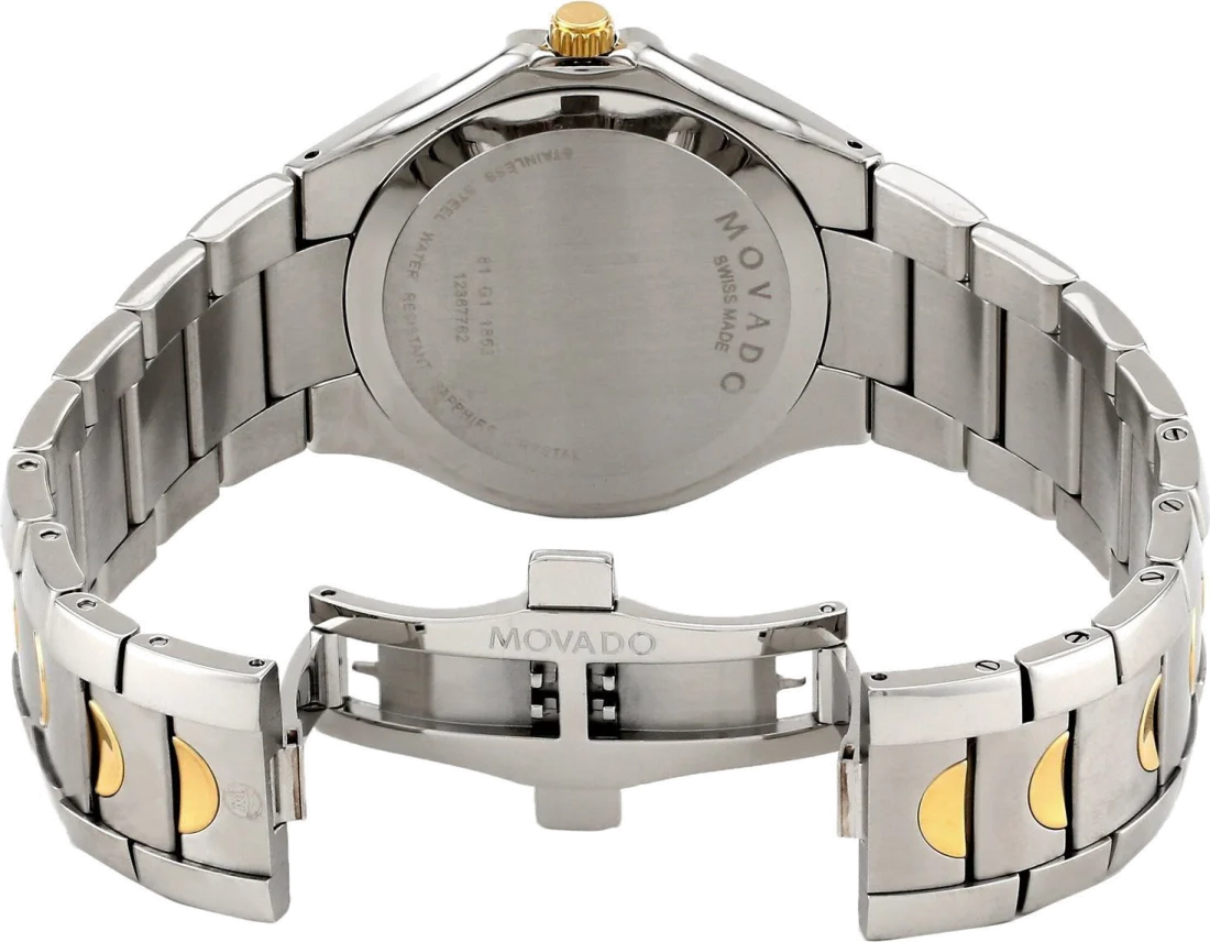 Montre Homme Movado 606381 Argent vue 2