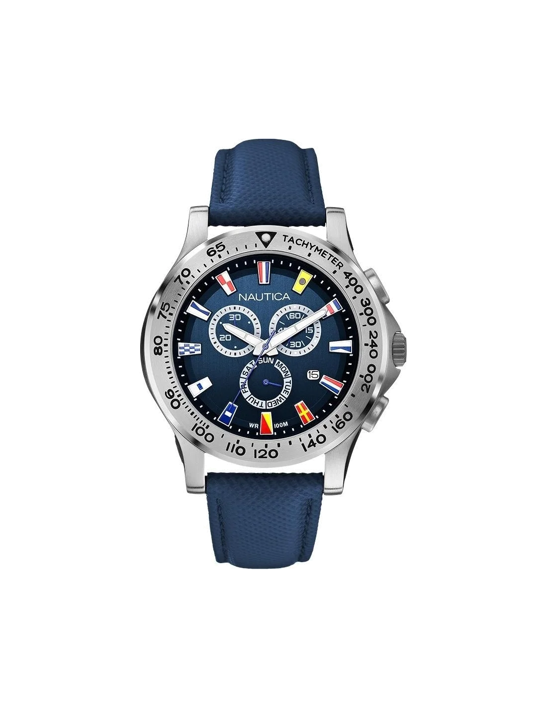 Montre Homme Nautica NST 600 A19597G Cadran 12 Drapeaux