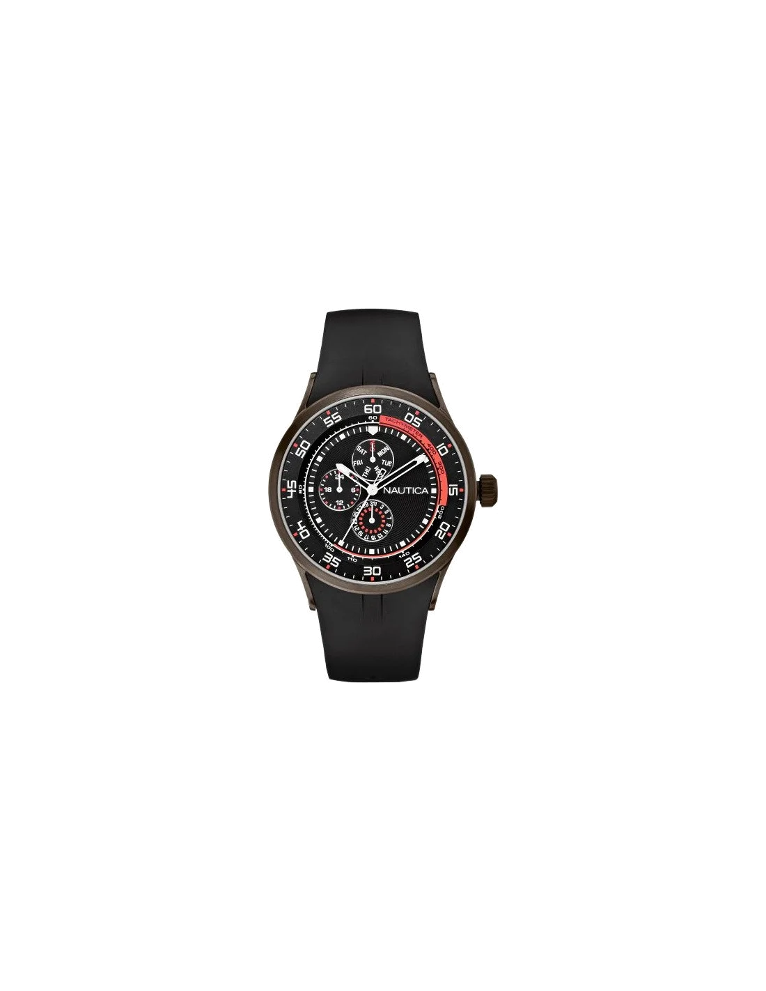 Montre Homme Nautica NST 17 A15649G Bracelet noir en résine