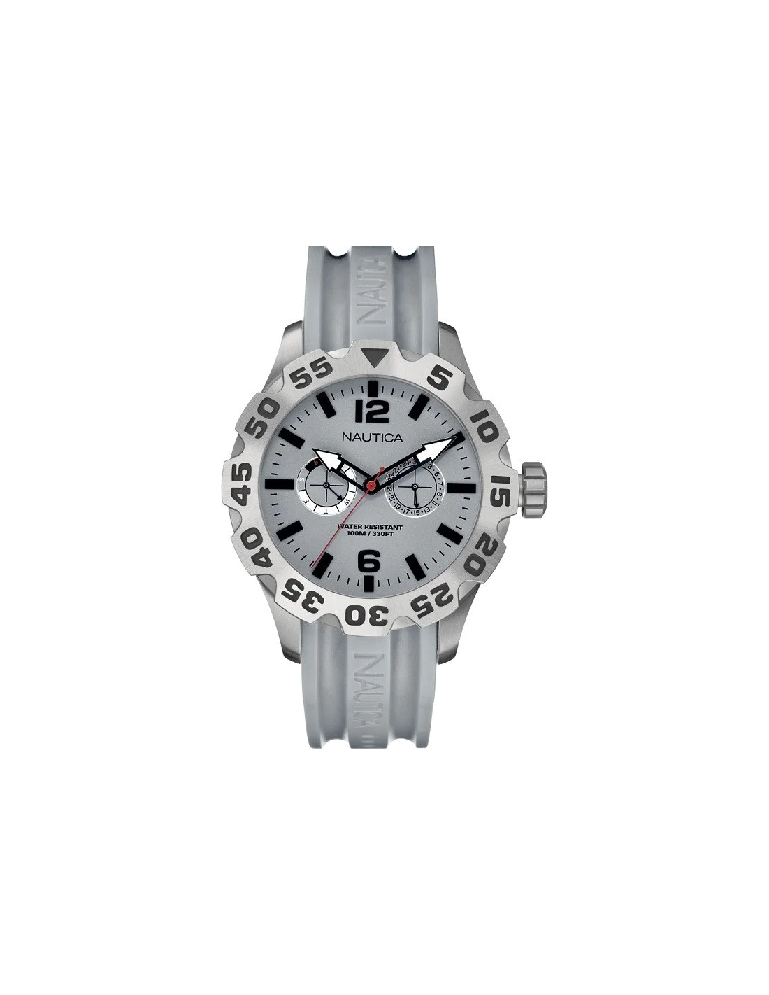 Montre Homme Nautica BFD 100 A16615G Bracelet en résine grise