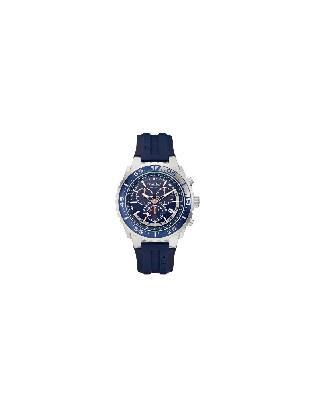 Montre Homme Nautica NST 700 N14676G Multifonction Bracelet bleu