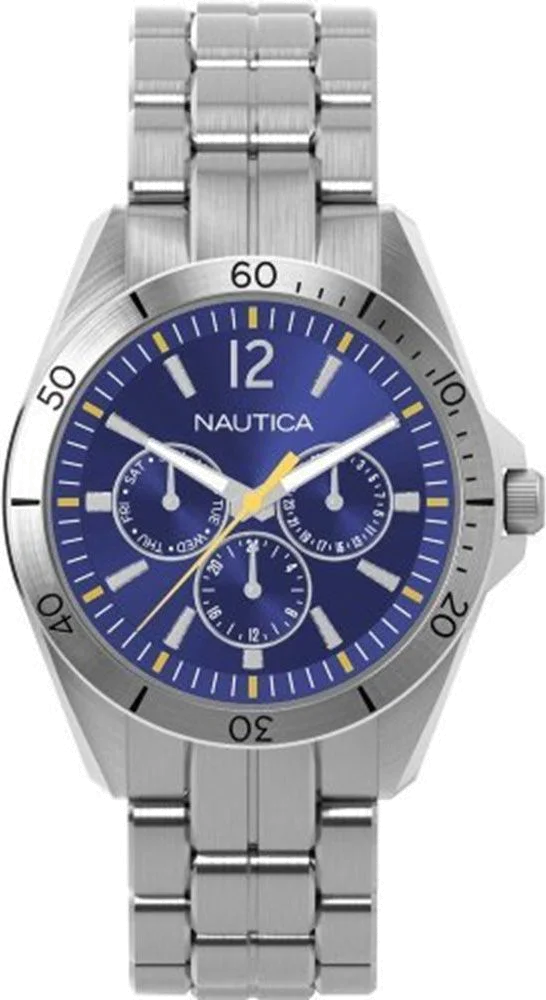 Montre Homme Nautica N13631G Argent