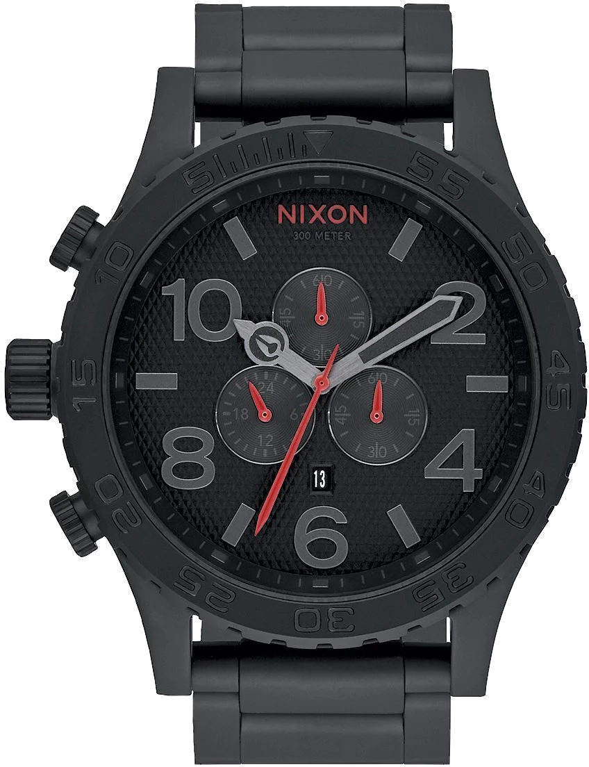 Montre Homme Nixon Sentry 51-30 Chrono Noir Acier A083-2298