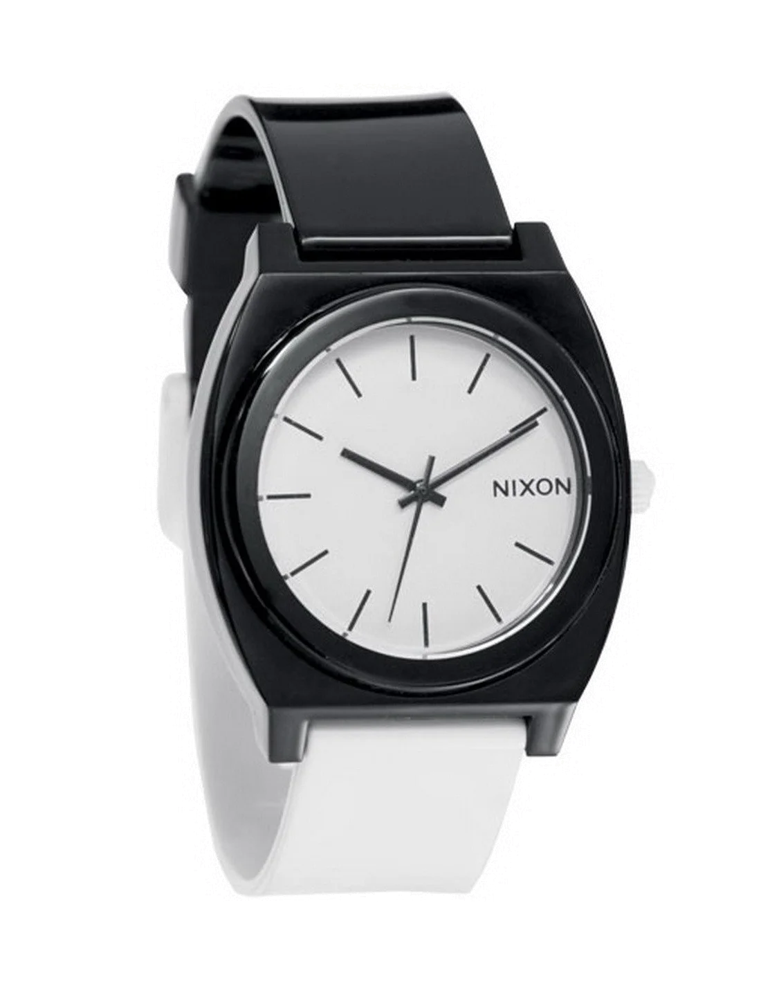 Montre Homme Nixon Time Teller A119-005 bicolore noire / blanche