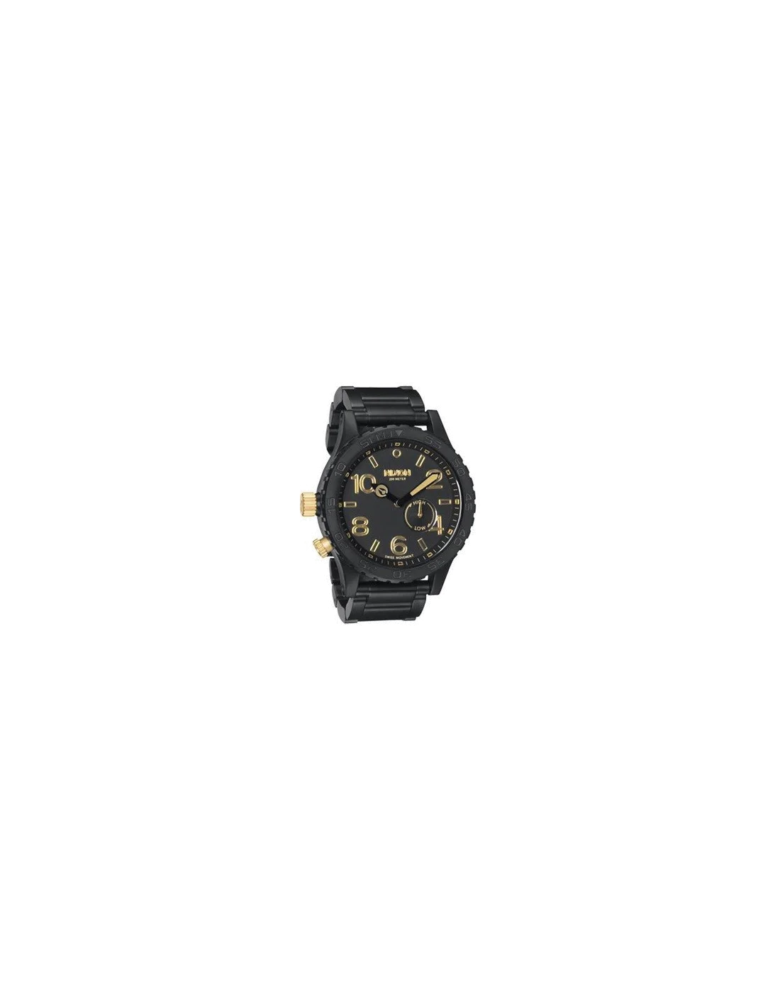 Montre Homme Nixon A057-1041 51-30 Tide Chrono noir