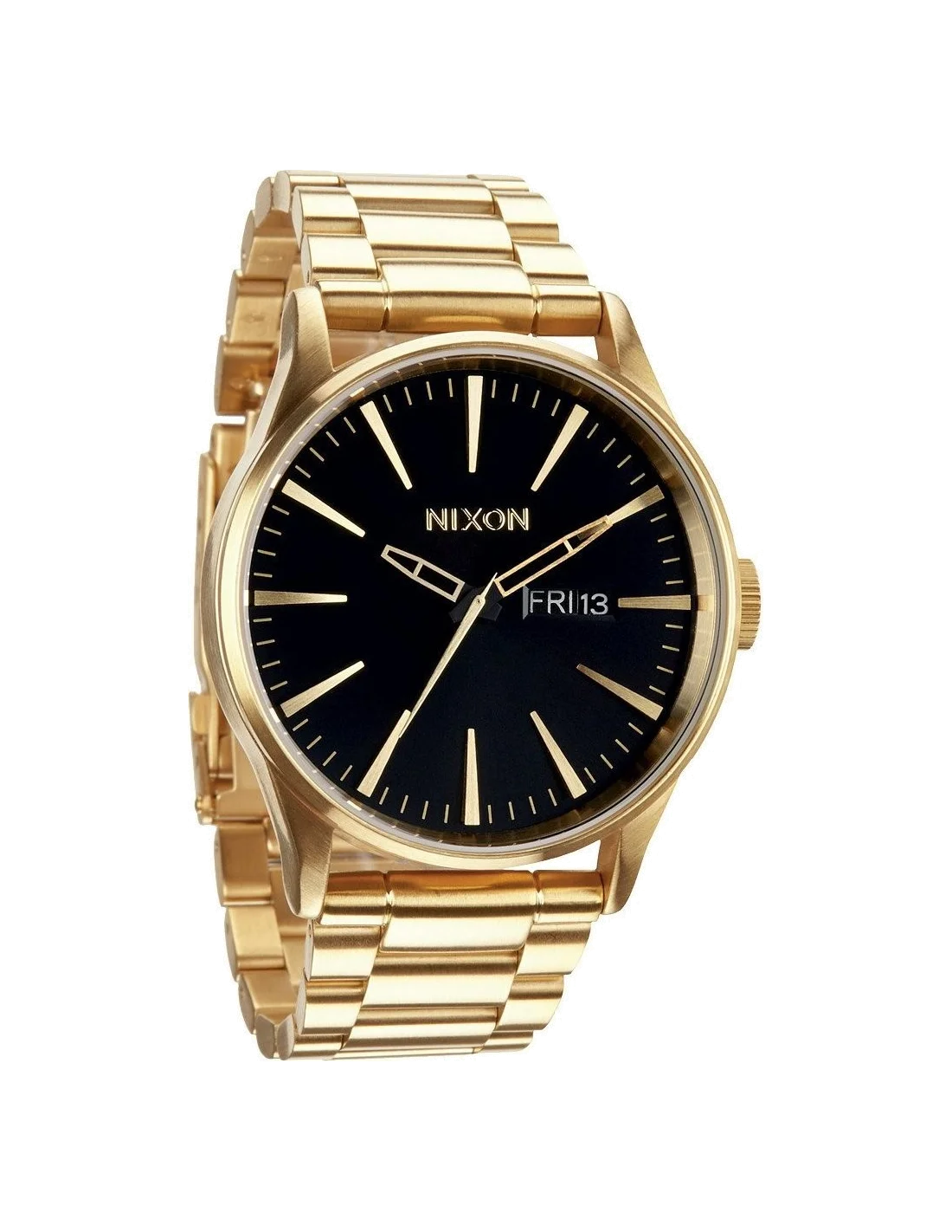 Montre homme Nixon The Sentry SS A356-710 Bracelet doré en acier inoxydable