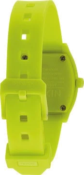 Montre Femme Nixon The Small Time Teller P A425-536  en Polyuréthane Jaune citron vue 2