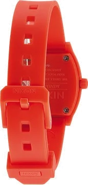 Montre Femme Nixon The Small Time Teller P A425-383 en Polyuréthane rouge vue 2