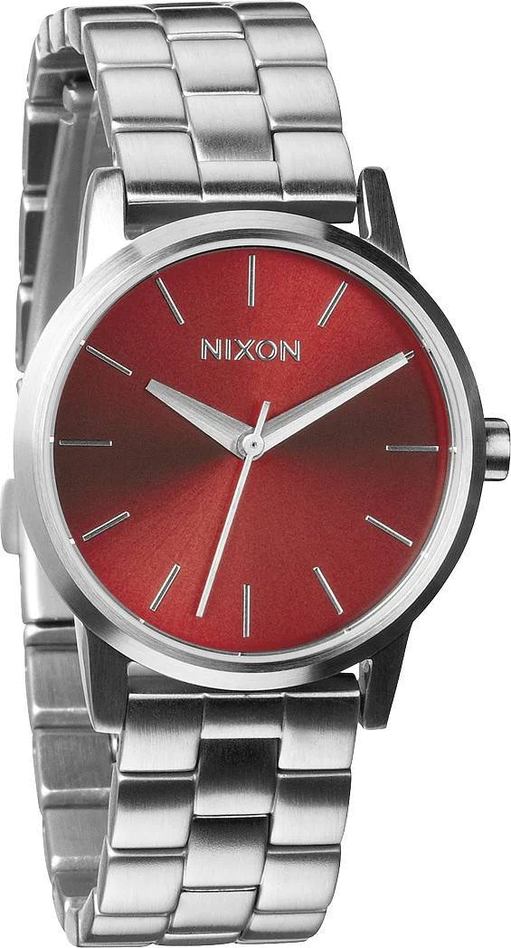 Montre Femme Nixon The Small Kensington A361-1260 Cadran rouge