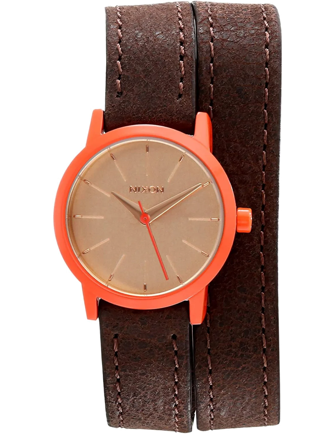 Montre Femme Nixon The kenzi wrap A403-1655 Cadran doré rose vue 2