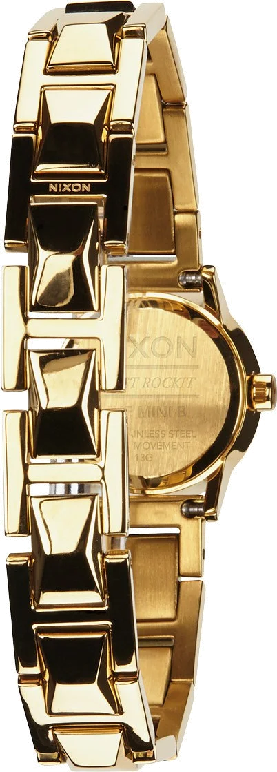 Montre Femme Nixon The mini B SS A339-502 Dorée en acier inoxydable vue 2