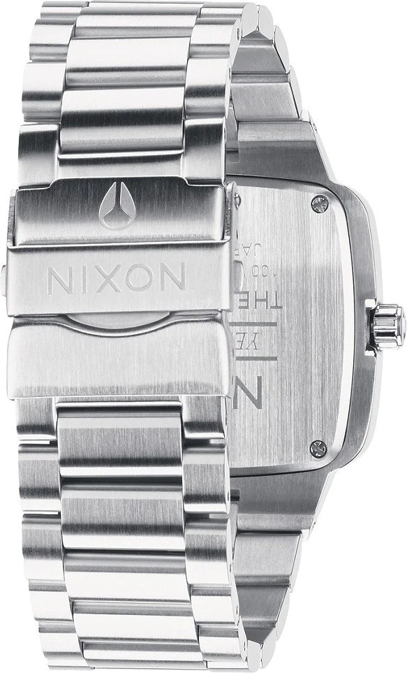 Montre Mixte Nixon The Big Player A487-000 Boîtier et bracelet en acier argenté vue 2