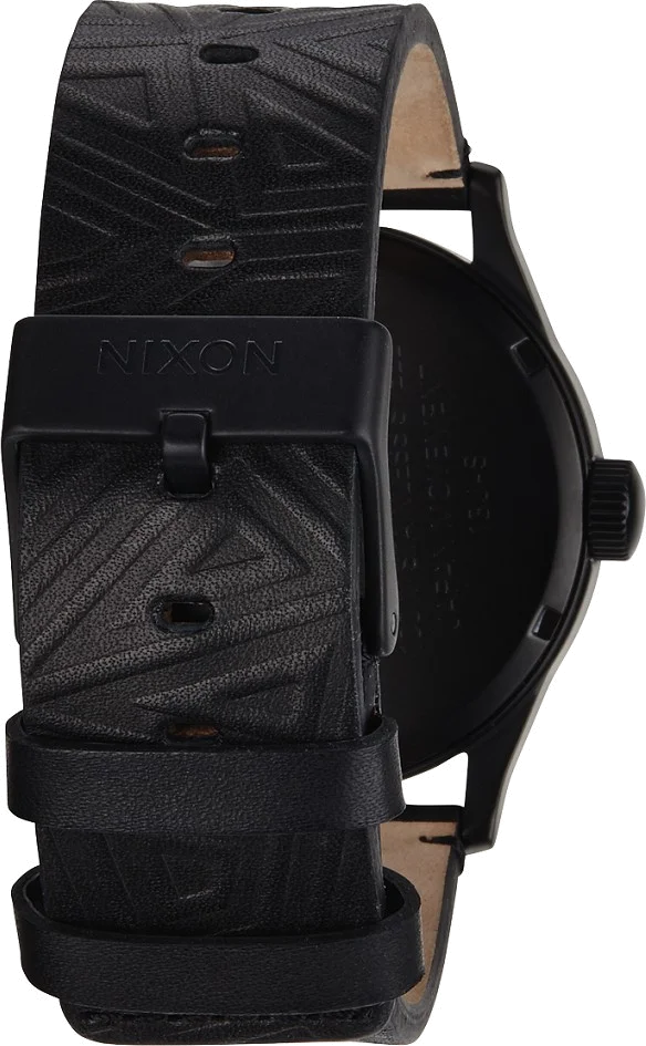 Montre Homme Nixon The Sentry A105-1617 Bracelet en cuir noir vue 2