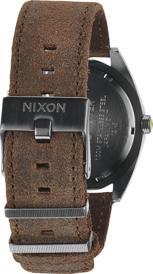 Montre Homme Nixon The Rover A355-1388 Bracelet en cuir maron vue 2