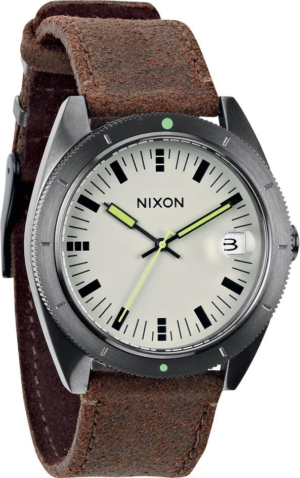Montre Homme Nixon The Rover A355-1388 Bracelet en cuir maron