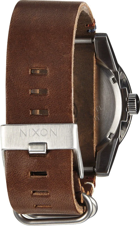 Montre Homme Nixon The Corporal A243-019 Bracelet en cuir marron vue 2