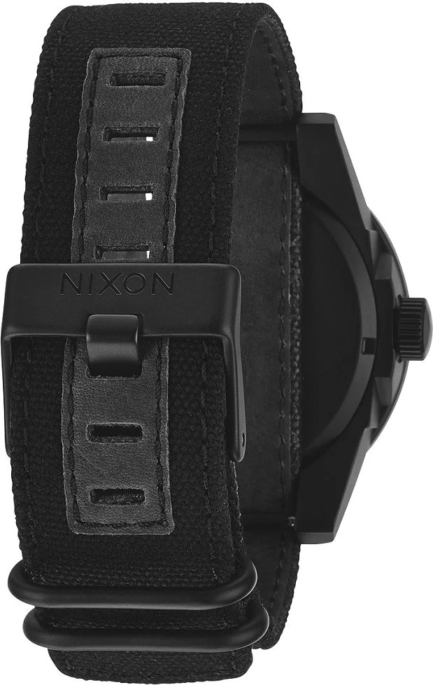 Montre Homme Nixon The Corporal A243-1354 Bracelet en toile noire vue 2