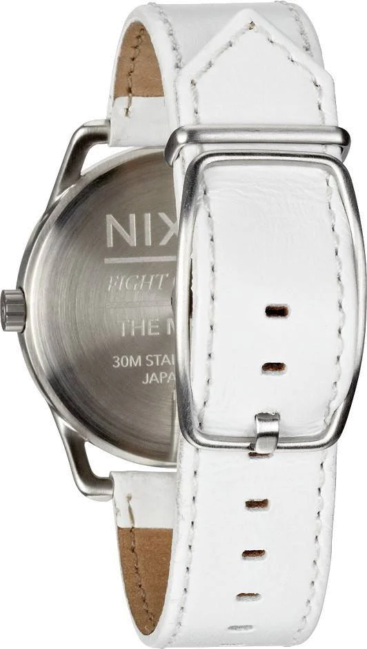 Montre Mixte Nixon The Mellor A129-391 Bracelet en cuir blanc vue 2